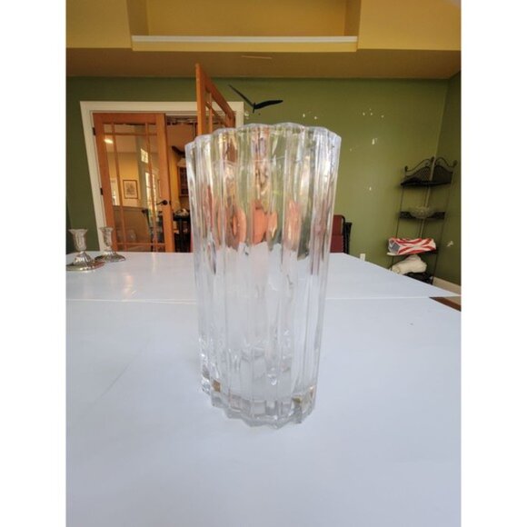 Studio Nova Vintage glass flower vase Japan QQ030/818 8 1/2" Home Decor - Picture 2 of 4